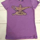 Disney Shirts & Tops | 5/20 Disney Aladdin Shirt Small | Color: Purple | Size: Sg