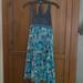 Athleta Dresses | Athleta Pack Everywhere Halter Dress | Color: Blue/Gray | Size: 6