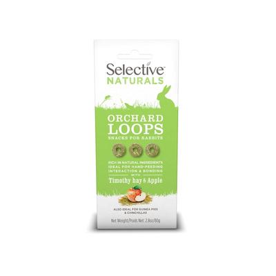 Supreme Science Selective Naturals Orchard Loops with Timothy Hay & Apple for Rabbits, 2.8 oz.
