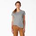 Dickies Women's Cooling Short Sleeve Pocket T-Shirt - Heather Gray Size XL (SSF400)