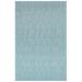 "Liora Manne Carmel Texture Stripe Indoor/Outdoor Rug Aqua 39""x59"" - Trans Ocean Import Co CRE45842204"