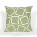 "Liora Manne Visions I Squares Indoor/Outdoor Pillow Lime 20"" Square - Trans Ocean Import Co 7SA2S408716"