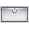 Evier Franke Mythos Inox MYX110-70 - Inox Lisse - Vidage : Manuel