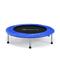 Costway 38 Inch Mini Folding Trampoline Portable Leisure Fitness Backboard-Blue