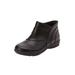 Extra Wide Width Women's The Jolene Bootie by Comfortview in Black (Size 9 1/2 WW)