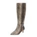 Extra Wide Width Women's The Poloma Wide Calf Boot by Comfortview in Multi Snake (Size 8 WW)