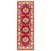 ECARPETGALLERY Hand-knotted Royal Kazak Red Wool Rug - 2'10 x 8'6