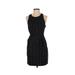 Forever 21 Casual Dress - Sheath Crew Neck Sleeveless: Black Solid Dresses - Women's Size Small