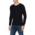 Scotch & Soda Men's Nos-Classic Merino Crew Neck Pull Jumper, Blue (Night 58), XX-Large