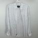 American Eagle Outfitters Shirts | Ae Blue Polka Dot White Button Down Shirt L-Tall | Color: Blue/White | Size: Large - Tall