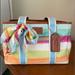 Coach Bags | Coach Multicolored Striped Tote Bag | Color: Pink | Size: 11x4x7