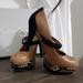 Jessica Simpson Shoes | Jessica Simpson Learher Heels Sz 6 | Color: Tan | Size: 6