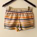 J. Crew Shorts | J. Crew Aztec Print Pull On Shorts Pockets Sz 00 | Color: Blue/Cream | Size: 00