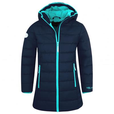 Trollkids - Girl's Stavanger Coat - Mantel Gr 128 blau