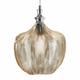 G.e.a.luce - Lustre classique gea luce cleofe s10 e27 lampe à suspension led en verre ocre