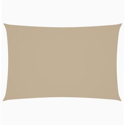 Vidaxl - Sonnensegel Oxford-Gewebe Rechteckig 2x4 m Beige Image