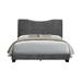 Charlton Home® Hudson Oaks Low Profile Standard Bed Upholstered/Velvet in Gray | 53.39 H x 66.19 W x 87.47 D in | Wayfair