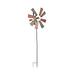 61 Inch Metal Garden Stake Wind Spinner Yard Art Lawn Decor Sculpture - 61 X 19.75 X 8.5 inches