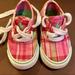 Polo By Ralph Lauren Shoes | 3/$12 Polo Pink Plaid Shoes | Color: Green/Pink | Size: 5bb