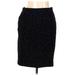 Ann Taylor LOFT Casual Skirt: Black Leopard Print Bottoms - Women's Size 10 Petite