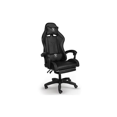 TRISENS Chefsessel Stuhl Home Office Chair Racing Bürostuhl Sportsitz Büro Stuhl Schwarz Image