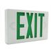 6 Pack LED Exit Sign Emergency Wall Light, Green Light - 11.61*7.48*1.73