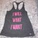 Under Armour Tops | Euc Under Armour Gray Pink Halter Tank Top Small | Color: Gray/Pink | Size: S