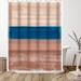 East Urban Home 71" x 74" Shower Curtain, On the Blue Horizon Ii by PI Creative Art Polyester | 71 H x 74 W in | Wayfair