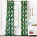 Eastern Accents Hullabaloo 100% Cotton Room Darkening Grommet Single Curtain Panel 100% Cotton in Green/Blue | 108 H in | Wayfair 7V8-CUC-450