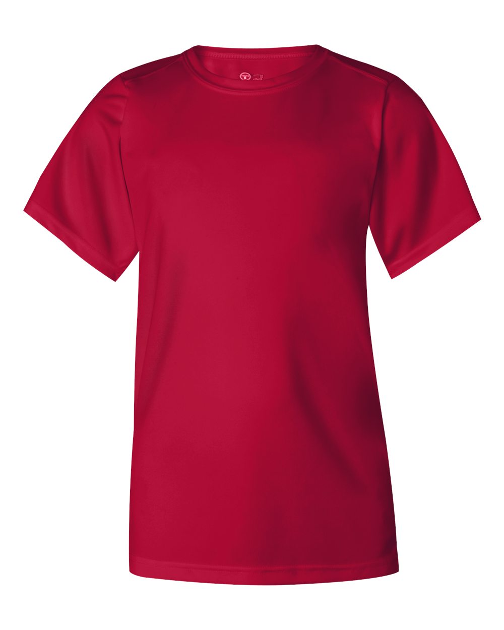Badger Sport B2120 B Core Youth Top in Red size Large | Polyester BG2120, 212000, 2120