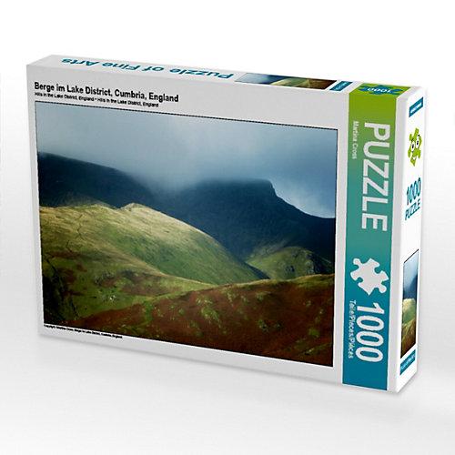 Puzzle Berge im Lake District, Cumbria, England Foto-Puzzle Bild von Martina Cross Puzzle