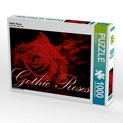 Puzzle CALVENDO Puzzle Gothic Roses - 1000 Teile Foto-Puzzle glückliche Stunden Kinder