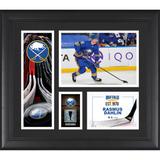 Rasmus Dahlin Buffalo Sabres Framed 15" x 17" Player Collage with a Piece of Game-Used Puck