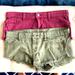 Urban Outfitters Shorts | Bdg Urban Outfitters Low Rise Cutoff | Color: Green/Red | Size: 29