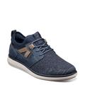 Florsheim Venture Knit Plain Toe Lace Sneaker - Mens 10 Navy Oxford W