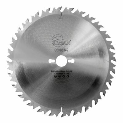Leman - Hartmetallklinge Debit 250x30x24z Alt / Anti-Rückschlag / Holz Image