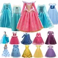 Robe à breloques pour filles de 4-7-8-9-10 ans nouvelle collection Costume de princesse pour