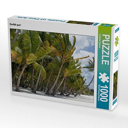 Puzzle CALVENDO Puzzle Karibik pur! - 1000 Teile Foto-Puzzle glückliche Stunden Kinder