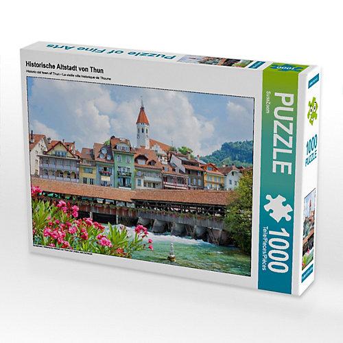 Puzzle CALVENDO Puzzle Historische Altstadt von Thun - 1000 Teile Foto-Puzzle glückliche Stunden Kinder