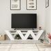 Wade Logan® Ajanay TV Stand for TVs up to 70" Wood in White | 15.7 H in | Wayfair 72311119C600435BBBCE92BD710E5978