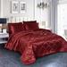 Wade Logan® Microfiber Comforter Set Microfiber in Red | King Comforter + 8 Additional Pieces | Wayfair 4D8B741D79F24333A66DACE6CDBCA1A1