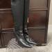 Nine West Shoes | Excellent Condition Ladies Boots Fabric Top | Color: Black | Size: 8