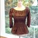 Louis Vuitton Tops | Gorgeous Louis Vuitton Top | Color: Brown | Size: 42