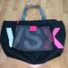Victoria's Secret Bags | Nwt Victoria’s Secret Black/White/Pink Bag | Color: Black/Pink | Size: Os