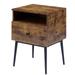 VECELO Modern 1-Drawer Wood Nightstand