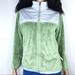 The North Face Jackets & Coats | Girls’ North Face Green And Gray Fleece Jacket | Color: Gray/Green | Size: Lg