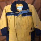 Columbia Jackets & Coats | Jacket/Rain Coat Or Cold Weather For Young Boys | Color: Black/Yellow | Size: 8b