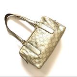 Gucci Bags | Authentic Gucci Guccissima Leather Mini Boston Bag | Color: Silver | Size: Mini Boston