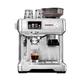 GASTROBACK #42623 Design Espresso Barista Touch, programmierbare Siebträgermaschine mit integriertem Kegelmahlwerk und LCD-Touchscreen, professioneller italenischer ULKA Espressopumpe (15 bar), Silber