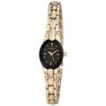 Armitron Women's Bracelet Watch, 75/3313, Black/Gold-Tone, 75/3313BKGP